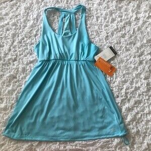 Champion blue tank top advanced high performance workout racerback top size M